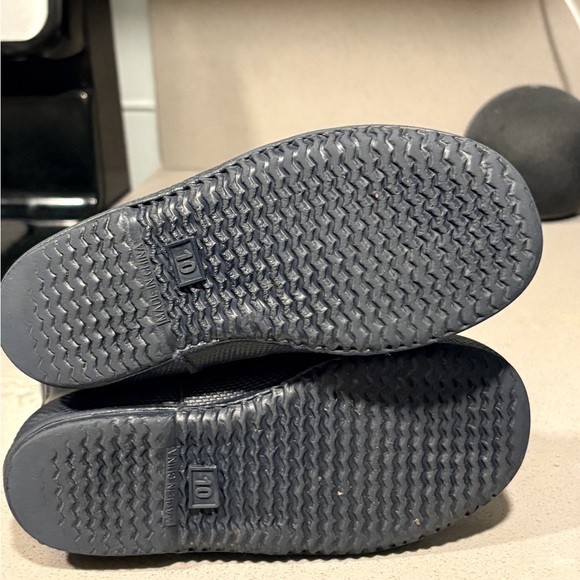 Hunter Kids Navy Rain Boots Toddler Youth 10/11 - Picture 5 of 10